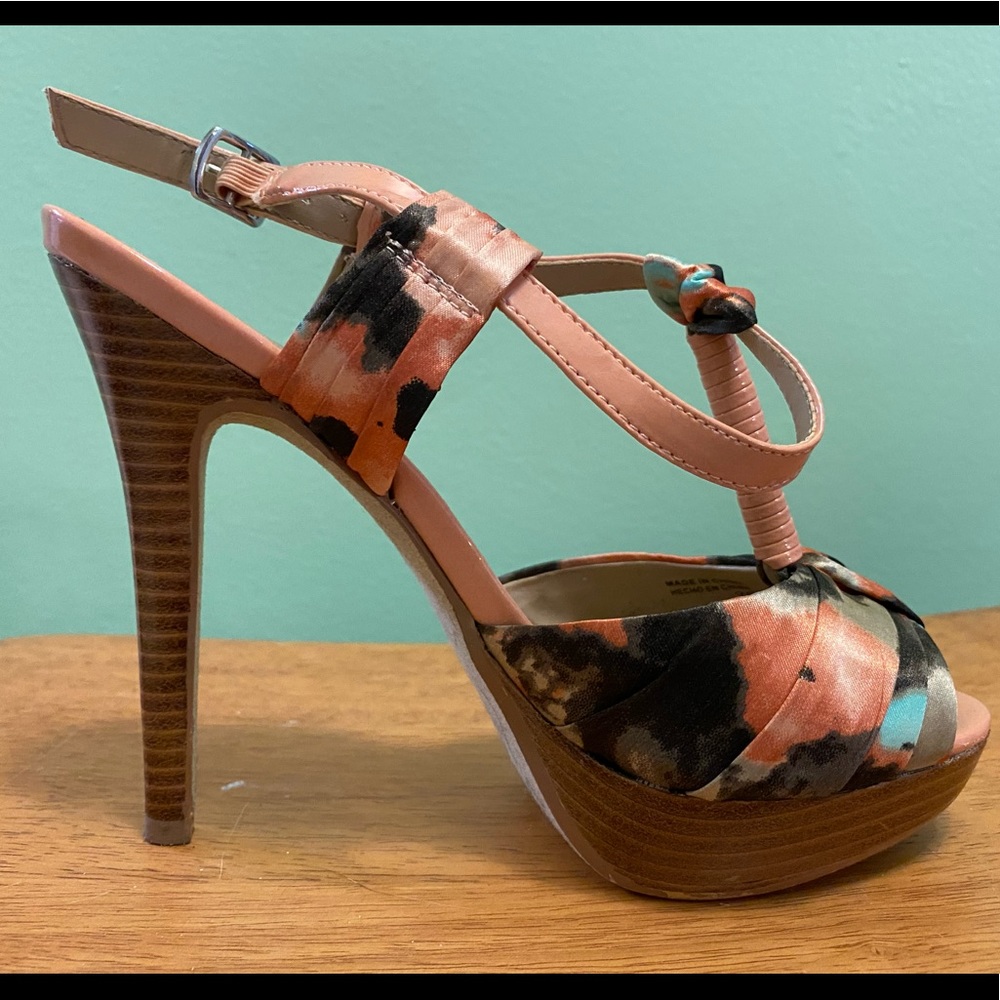 Aldo spiked heel sandals size 5